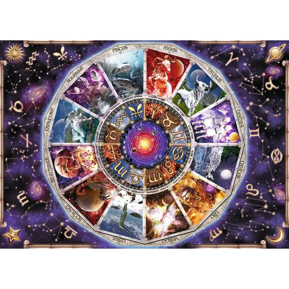 puzzle astrologie, 9000 piese