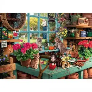 PUZZLE PISICUTE PE MASA, 1000 PIESE