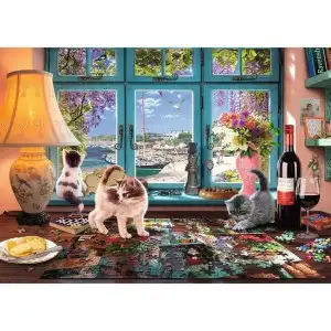PUZZLE BIROU CU PUZZLE, 1000 PIESE