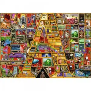 PUZZLE ALFABET, LITERA A, 1000 PIESE