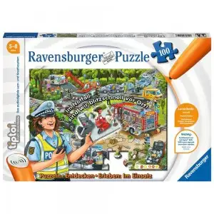 PUZZLE TIPTOI STRADA IN CONSTRUCTIE, 100 PIESE