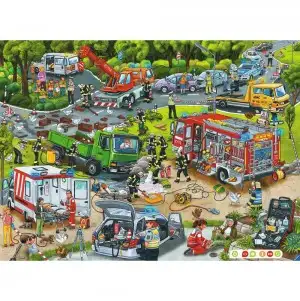 PUZZLE TIPTOI STRADA IN CONSTRUCTIE, 100 PIESE