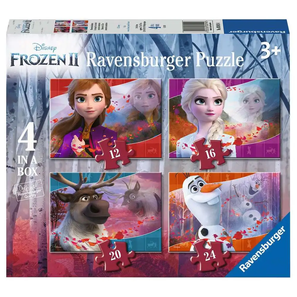 puzzle frozen ii, 12/16/20/24 piese