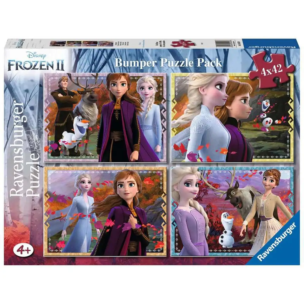 puzzle frozen ii, 4x42 piese