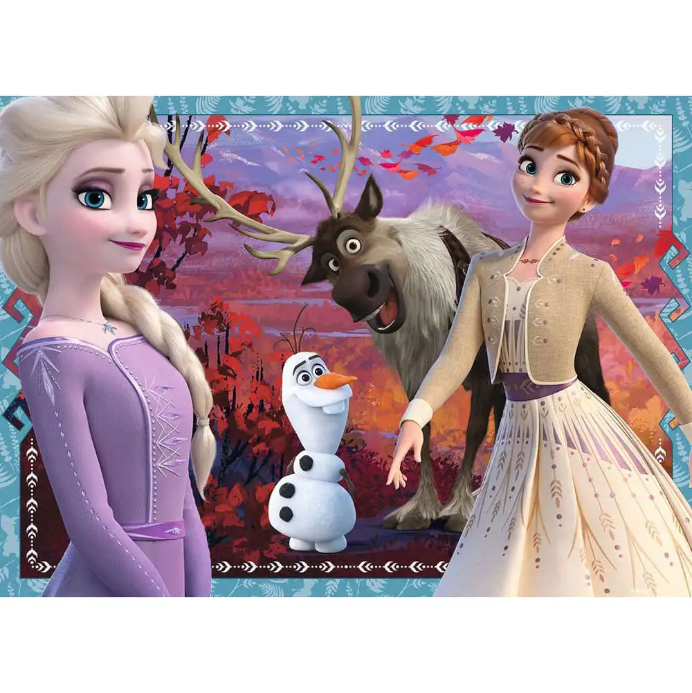 puzzle frozen ii, 4x42 piese