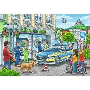 PUZZLE ANCHETA POLITIE, 2X24 PIESE
