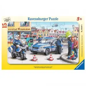 PUZZLE DEPARTAMENTUL POLITIEI, 15 PIESE