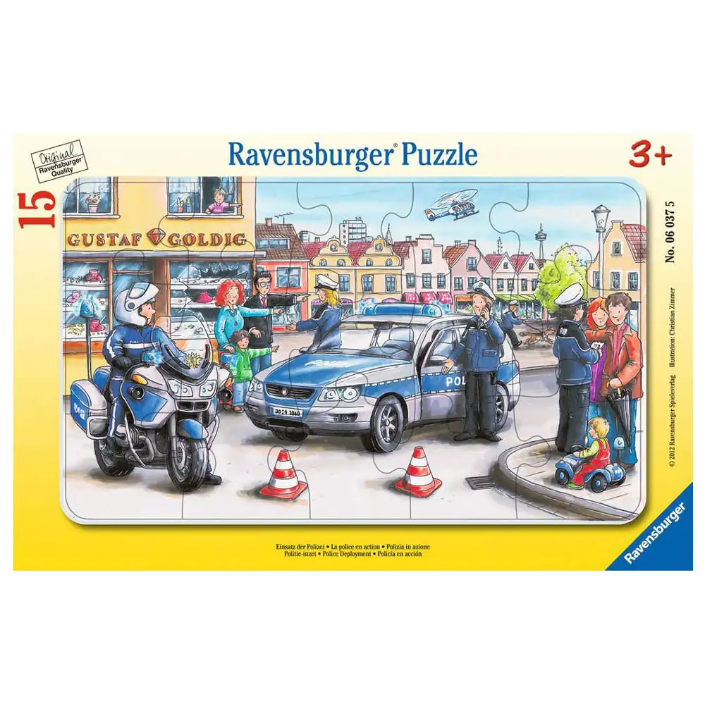 puzzle departamentul politiei, 15 piese