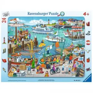PUZZLE O ZI IN PORT, 24 PIESE