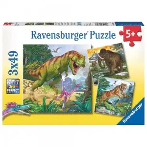 PUZZLE CONDUCATORI PRIMITIVI, 3X49 PIESE