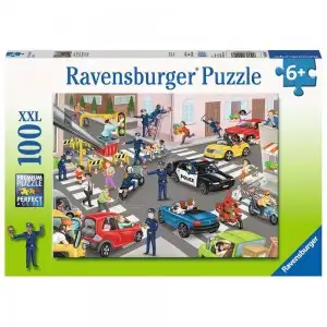 PUZZLE PATRULA DE POLITIE, 100 PIESE