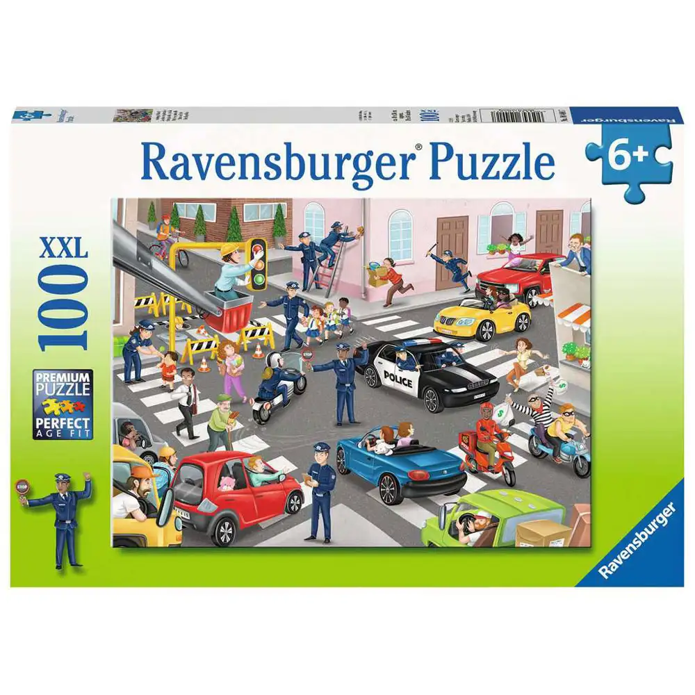 puzzle patrula de politie, 100 piese