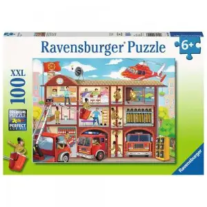 PUZZLE POMPIERI SALVATORI,100 PIESE