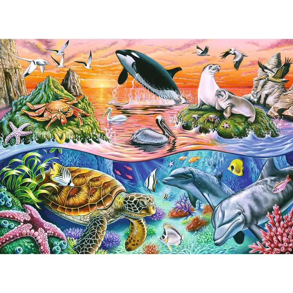 puzzle minunatul ocean, 100 piese