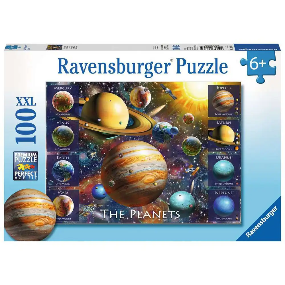 puzzle planete, 100 piese