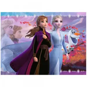 PUZZLE FROZEN II ELSA&ANNA, 100 PIESE