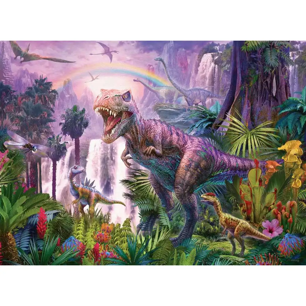 puzzle taramul dinozaurilor, 200 piese