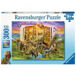 PUZZLE CARTEA DINOZAURILOR, 300 PIESE