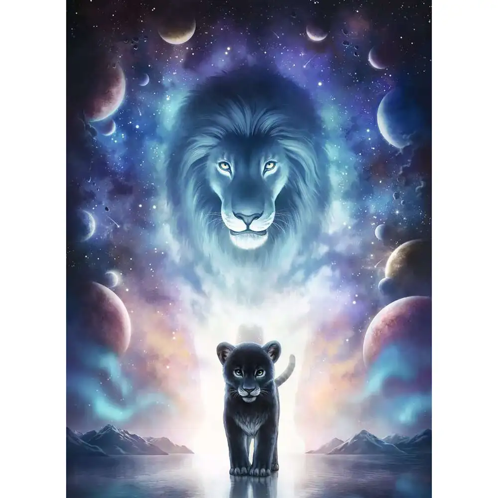 puzzle leu, 300 piese