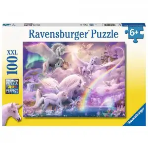 RVSPC12979-PUZZLE UNICORNI, 100 PIESE