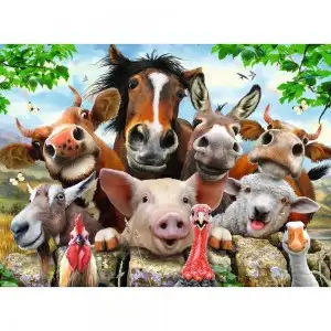 PUZZLE POZA ANIMALE, 300 PIESE