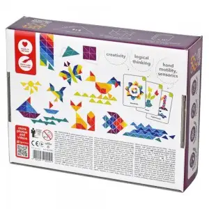 WOODEN MOSAIC TRIANGLES